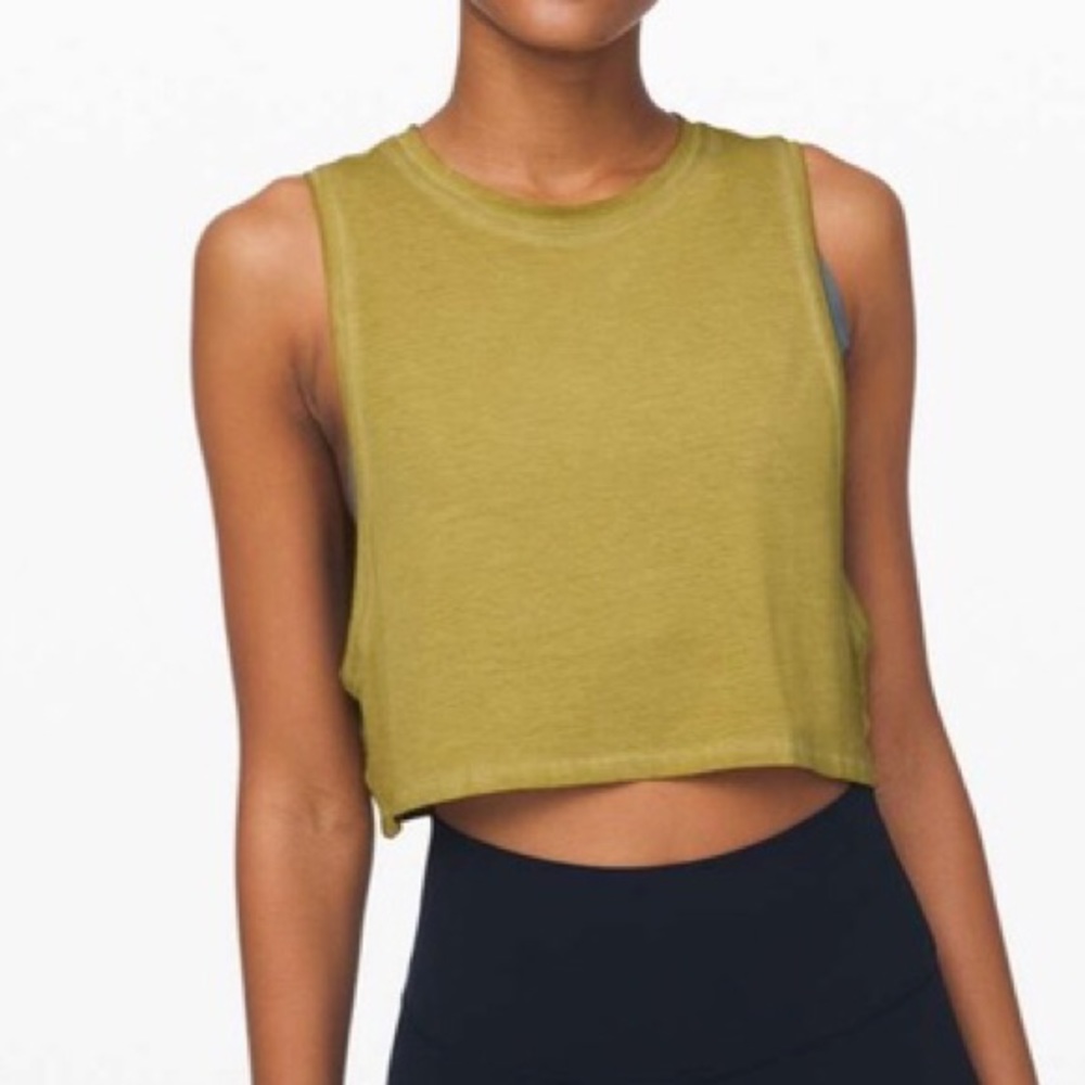 Lululemon Muscle Love Cropped Tank